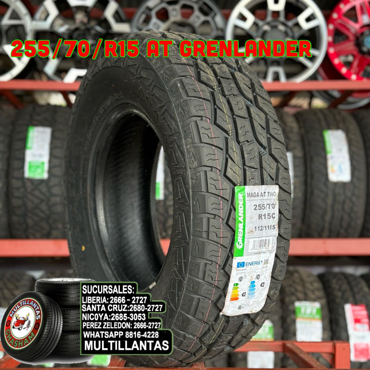 255/70/R15 GRENLANDER AT 8PR